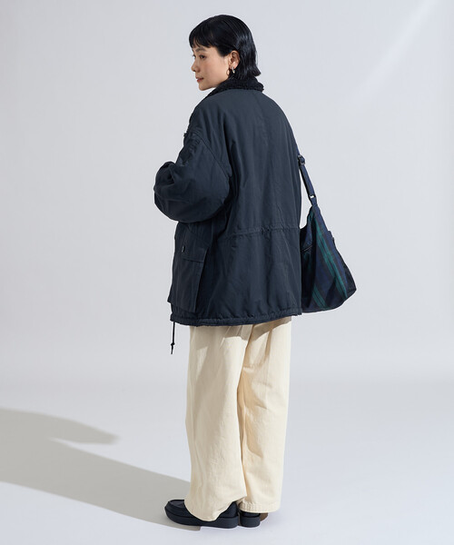 リバーシブルミリタリージャケット MILITARY 実物 USED イギリス軍 サーマル インサレーション