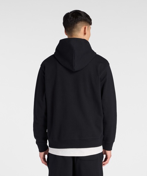 NEW BALANCE（ニューバランス）の「574 シューパッチフーディ（パーカー・メンズ・ダークグリーン/ブラック/ライトグレー/ダークブラウン・MEDIUM/LARGE/X-LARGE/XX-LARGE/SMALL）」の18枚目の写真