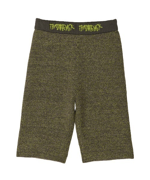 WAIST LOGO KNIT BIKER PANTS（その他パンツ）｜Ameri（アメリ）の