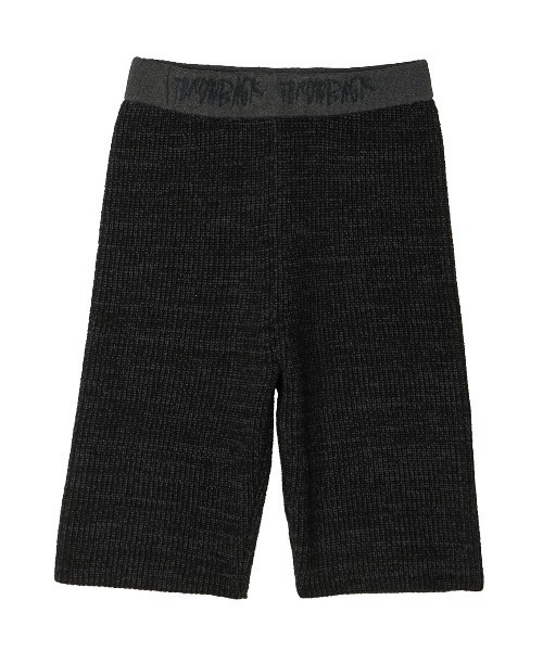 Ameri(アメリ)の「WAIST LOGO KNIT BIKER PANTS(その他パンツ・レディース・グリーン/オレンジ/ブラック・SMALL/MEDIUM)」の14枚目の写真