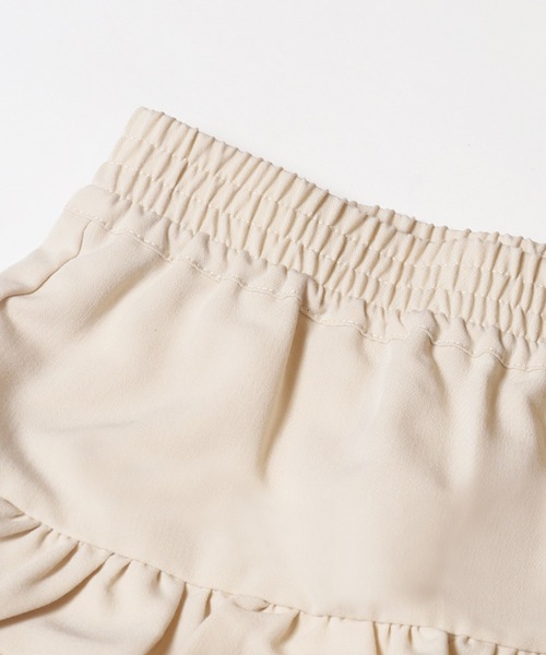 coca(coca)(コカ)の「キッズ ティアードフリルミニスカート(スカート・キッズ・ライトベージュ/チャコール・150/140/130/120)」の19枚目の写真