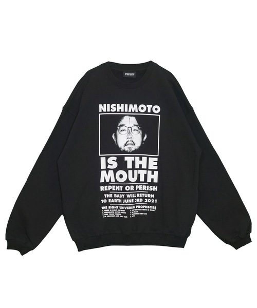NISHIMOTO IS THE MOUTH(ニシモト イズ ザ マウス)の「CLASSIC SWEATSHIRT | NISHIMOTO IS THE MOUTH(スウェット・メンズ・杢グレー/ライトイエロー/スモークピンク/ブラック・MEDIUM/LARGE/X-LARGE)」の13枚目の写真