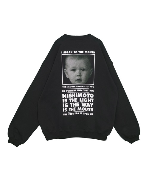 NISHIMOTO IS THE MOUTH(ニシモト イズ ザ マウス)の「CLASSIC SWEATSHIRT | NISHIMOTO IS THE MOUTH(スウェット・メンズ・杢グレー/ライトイエロー/スモークピンク/ブラック・MEDIUM/LARGE/X-LARGE)」の14枚目の写真