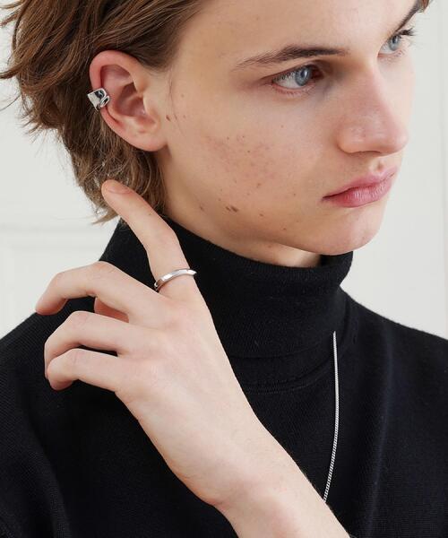 TAKEO KIKUCHI（タケオキクチ）の「アソートデザイン イヤーカフ（その他・メンズ・シルバー系4/シルバー/シルバー系5・00）」の10枚目の写真