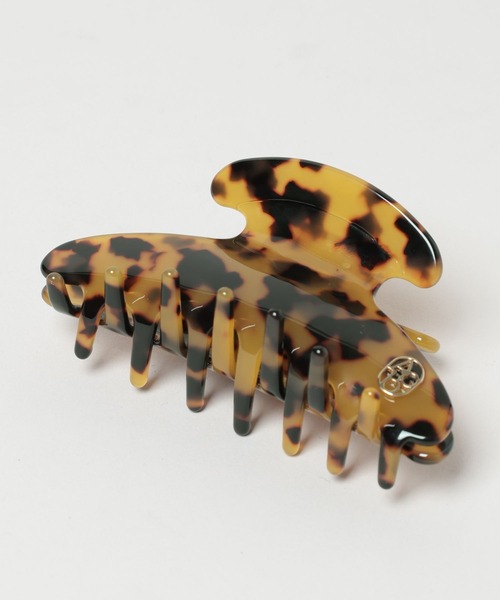 A part by（アパートバイ）の「Apb_hairclip（バレッタ/ヘアクリップ・レディース・ブラウン/ブラック・FREE）」の2枚目の写真