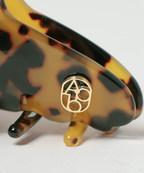 A part by（アパートバイ）の「Apb_hairclip（バレッタ/ヘアクリップ・レディース・ブラウン/ブラック・FREE）」の7枚目の写真