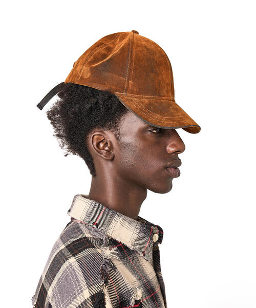 DANKE SCHON(ダンケシェーン)の「DankeSchon/ダンケシェーン/FLOCKY DENIM CAP(キャップ・レディース・ブラック/ブラウン・F)」の10枚目の写真