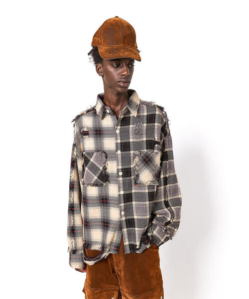 DANKE SCHON(ダンケシェーン)の「DankeSchon/ダンケシェーン/FLOCKY DENIM CAP(キャップ・レディース・ブラック/ブラウン・F)」の11枚目の写真