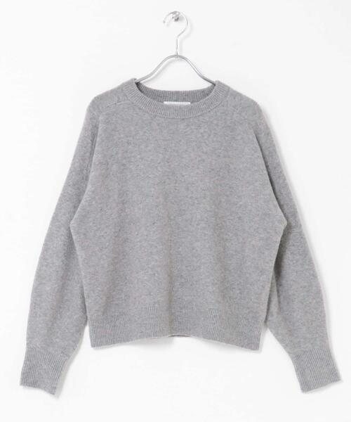 URBAN RESEARCH Sonny Label(アーバンリサーチサニーレーベル)の「フラッフィータッチクルーネックニットプルオーバー(ニット/セーター・レディース・ブラック/グレー/ミント・FREE)」の11枚目の写真