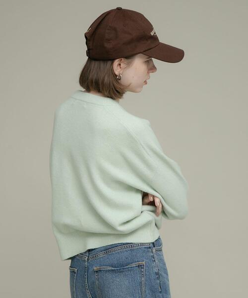 URBAN RESEARCH Sonny Label(アーバンリサーチサニーレーベル)の「フラッフィータッチクルーネックニットプルオーバー(ニット/セーター・レディース・ブラック/グレー/ミント・FREE)」の17枚目の写真