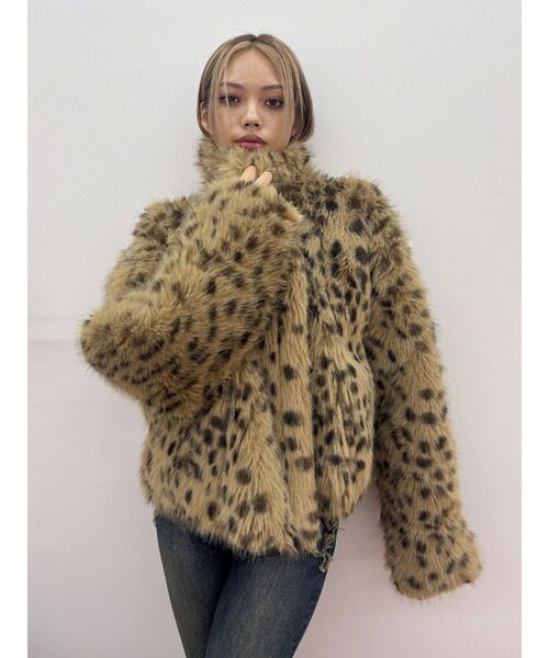 セール】リバーシブルフェイクファーブルゾン（ブルゾン）｜EVRIS