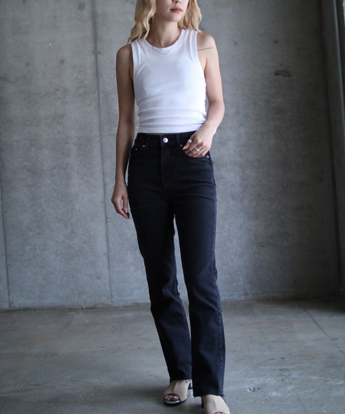 セール/ブランド古着】加工ブーツカットデニムパンツ（デニムパンツ