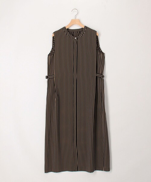 MICO COULIER（ミコクリエ）の「クリセタツイルストライププリントワンピース（ワンピース・レディース・ブルー系その他7/ブルー系その他・38）」の13枚目の写真