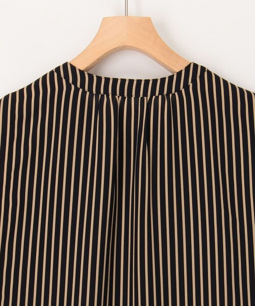 MICO COULIER（ミコクリエ）の「クリセタツイルストライププリントワンピース（ワンピース・レディース・ブルー系その他7/ブルー系その他・38）」の20枚目の写真