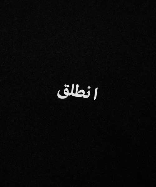 DESIGNERS(デザイナーズ)の「Arabic Tee -Go Ahead-(Tシャツ/カットソー・メンズ・ブラック・M/S/XL/L)」の6枚目の写真