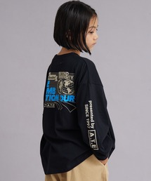 PAIRMANON STREET(ペアマノンストリート)の【綿100%】アソート グラフィック 長袖 Tシャツ【PAIRMANON STREET】(Tシャツ/カットソー)