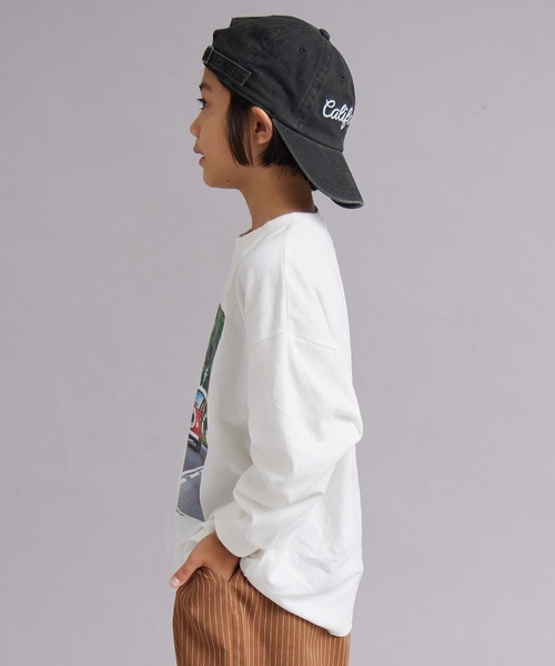 PAIRMANON STREET（ペアマノンストリート）の「【綿100%】アソート グラフィック 長袖 Tシャツ【PAIRMANON STREET】（Tシャツ/カットソー・キッズ・ブラック/ピンク系その他/ブラック系その他2/ホワイト系その他4/ホワイト系その他2/ブラック系その他3/レッド/ピンク/ホワイト系その他3/ホワイト/ホワイト系その他/ブラック系その他/ネイビー/ベージュ・90/150/160/100/130/110/140/120）」の15枚目の写真