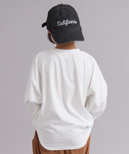 PAIRMANON STREET（ペアマノンストリート）の「【綿100%】アソート グラフィック 長袖 Tシャツ【PAIRMANON STREET】（Tシャツ/カットソー・キッズ・ブラック/ピンク系その他/ブラック系その他2/ホワイト系その他4/ホワイト系その他2/ブラック系その他3/レッド/ピンク/ホワイト系その他3/ホワイト/ホワイト系その他/ブラック系その他/ネイビー/ベージュ・90/150/160/100/130/110/140/120）」の16枚目の写真