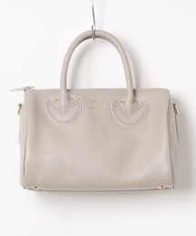 午前限定価格美品【YOUNG&OLSEN】ボストンバックS ベージュハンドバッグ 午前限定価格美品【YOUNG&OLSEN】ボストンバックS ベージュ