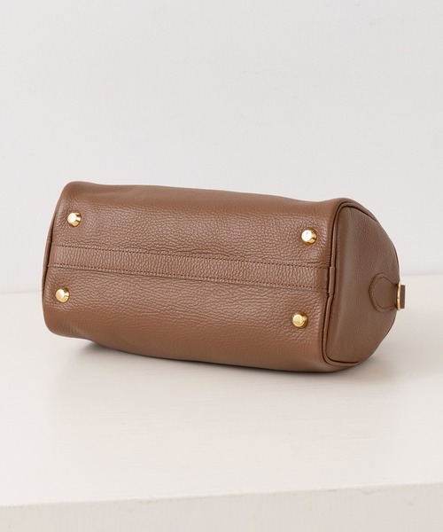 YOUNG&OLSEN】EMBOSSED LEATHER BOSTON S（ボストンバッグ