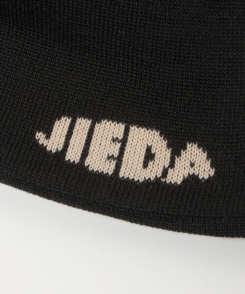 Jieda(ジエダ)の「<JieDa>J ロゴ ニット キャップ(ニットキャップ/ビーニー・メンズ・ブラック/ダークブラウン・FREE)」の10枚目の写真