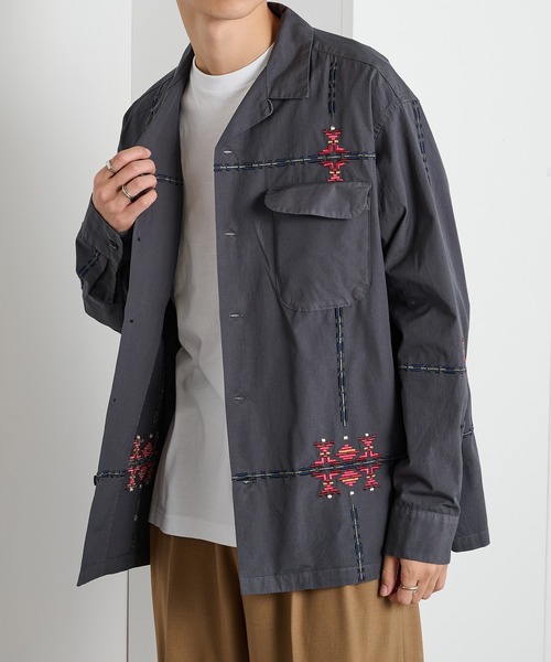 PENDLETON（ペンドルトン）の「【PENDLETON】オープンカラーシャツ　ガーメントダイ加工 5475-1011（シャツ/ブラウス・メンズ・アイボリー/チャコールグレー・L/M）」の14枚目の写真