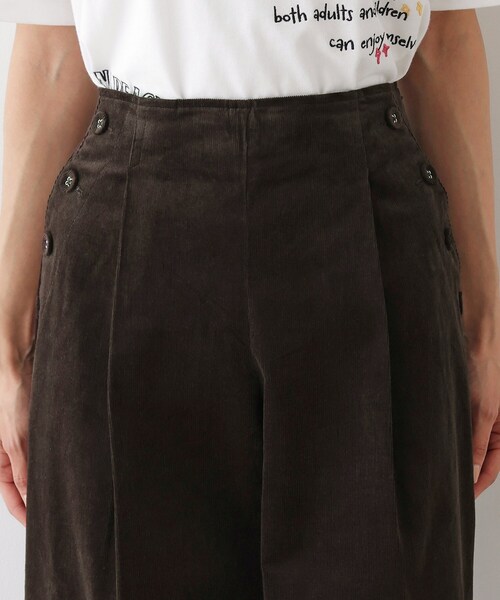 Dessin(デッサン)の「【セットアップ可・洗える】マリンコーデュロイパンツ(その他パンツ・レディース・ホワイト系/ブラウン系その他/ネイビー・00/01/02/03)」の9枚目の写真