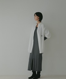 A part by | ロゴシシュウシャツワンピース(シャツワンピース)