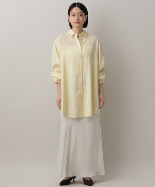 ロゴシシュウシャツワンピース（シャツワンピース）｜A part by