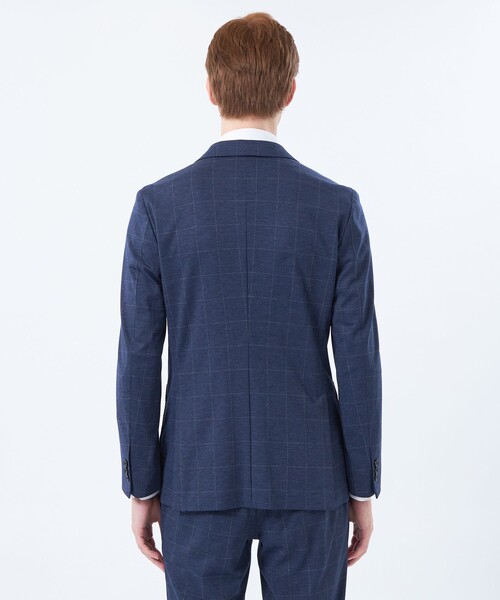 MACKINTOSH PHILOSOPHY(マッキントッシュ フィロソフィー)の「テーラードジャージー ジャケット ウインドペンプリント(テーラードジャケット・メンズ・グレー・38/40)」の6枚目の写真