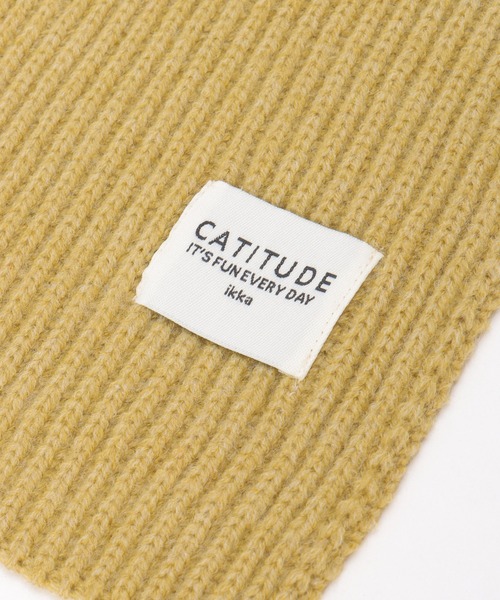 ikka(イッカ)の「リブニットマフラー(マフラー・レディース・グレー/ブラック/ブラウン/レッド/オフホワイト/ライム・FREE)」の8枚目の写真