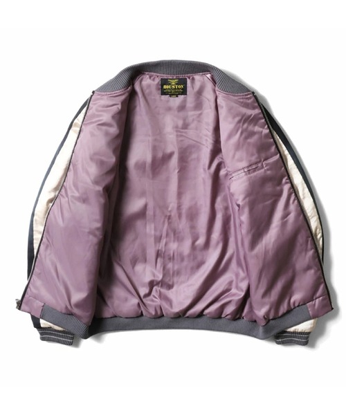 HOUSTON ヒューストン USED FINISHING SOUVENIR JACKET (TIGER