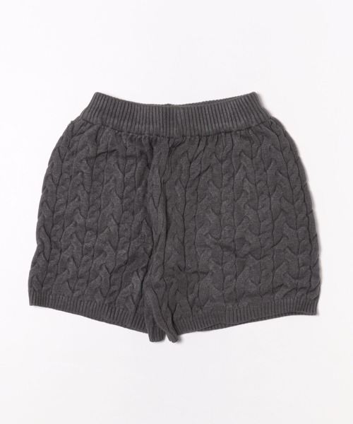 cable knit short pants / ケーブルニットショートパンツ（その他