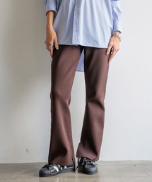 HEREIAM | 【HEREIAM】EASYニットフレアパンツ(その他パンツ)