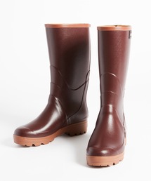 AIGLE エーグル レインブーツ ブラウン 41 AIGLE（エーグル） レインシューズ 長靴 衝撃吸収 3重構造 パルクール2
