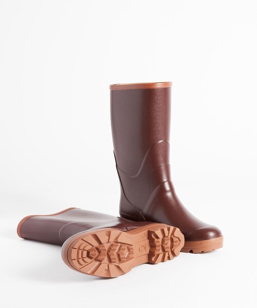 AIGLE（エーグル）の「シャンボードプロ2 レディース ラバーブーツ（レインシューズ・レディース・ライトブラウン・37/38/39/36/40）」の8枚目の写真