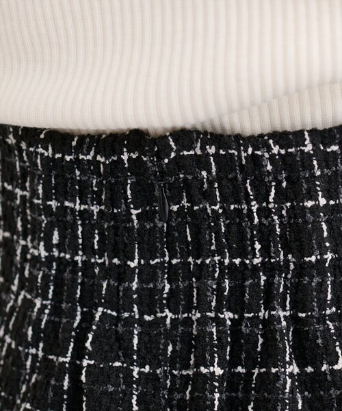 natural couture（ナチュラルクチュール）の「【WEB限定】べこべこ釦ラップミニスカート（スカート・レディース・ブラウン/その他2/その他1/チャコールグレー・FREE）」の17枚目の写真