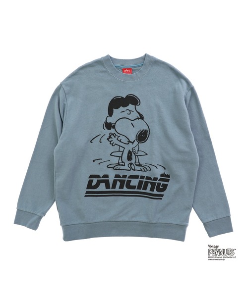 Manhattan Portage（マンハッタンポーテージ）の「Sweat Trainer PEANUTS（スウェット・メンズ・ベージュ/ダークブルー/ピンク・SMALL/MEDIUM/LARGE/X-LARGE）」の7枚目の写真