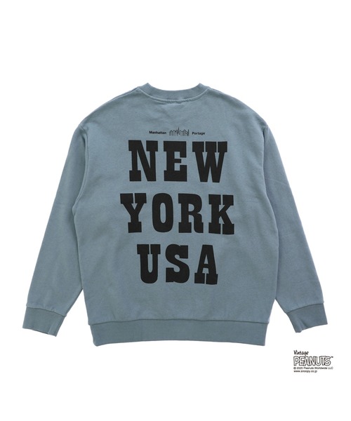 Manhattan Portage（マンハッタンポーテージ）の「Sweat Trainer PEANUTS（スウェット・メンズ・ベージュ/ダークブルー/ピンク・SMALL/MEDIUM/LARGE/X-LARGE）」の10枚目の写真