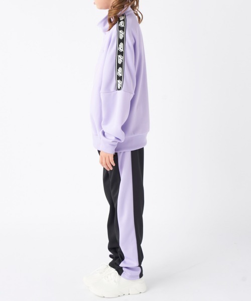 セール】【FILA/フィラ】キッズバイカラージャージ上下セット｜伸縮性