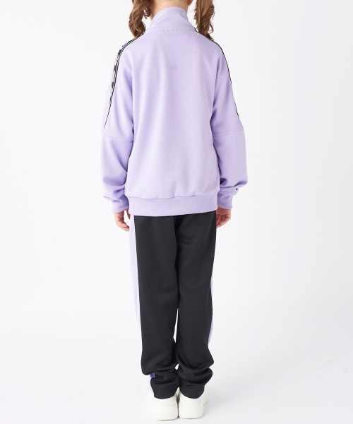 セール】【FILA/フィラ】キッズバイカラージャージ上下セット｜伸縮性