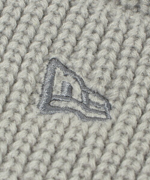 NEW ERA（ニューエラ）の「＜NEW ERA＞ ニットトラッパー / ニット帽 / キッズ（ニットキャップ/ビーニー・キッズ・ライトグレー/ブラック・FREE）」の6枚目の写真