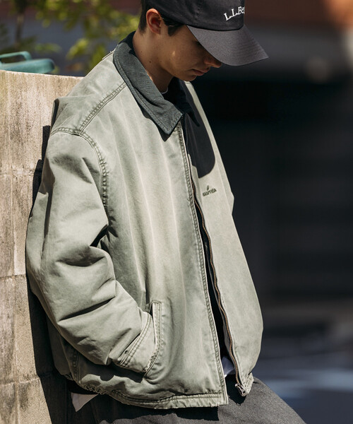 NAUTICA　ノーチカ　グレー　ブルゾン　ジャケット　中綿　ジャンパー　中古品 FREAK'S STORE（フリークスストア） ブルゾン アウター NAUTICA