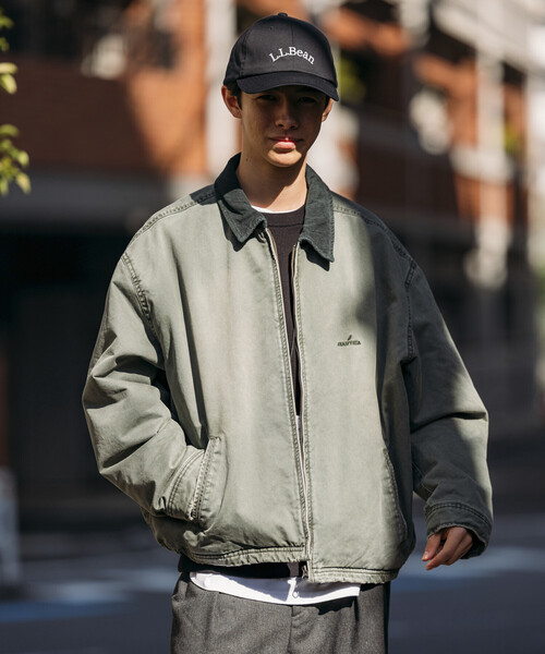 NAUTICA（ノーティカ）の「NAUTICA/ノーティカ 中綿 ガーメントダイ クラッシュド チノジップ ブルゾン/中綿ジャケット/チノツイル（ブルゾン・メンズ・チャコールグレー/ネイビー/オリーブ・MEDIUM/LARGE/X-LARGE）」の8枚目の写真