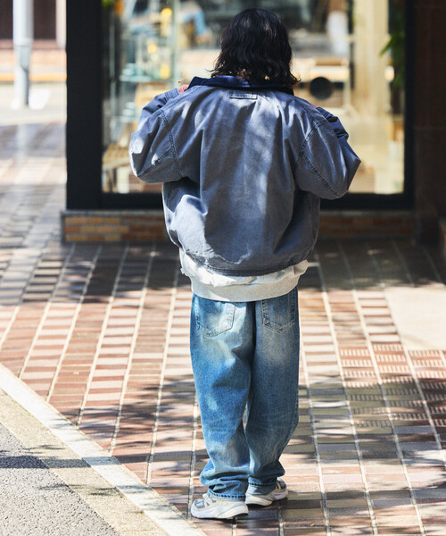 NAUTICA（ノーティカ）の「NAUTICA/ノーティカ 中綿 ガーメントダイ クラッシュド チノジップ ブルゾン/中綿ジャケット/チノツイル（ブルゾン・メンズ・チャコールグレー/ネイビー/オリーブ・MEDIUM/LARGE/X-LARGE）」の13枚目の写真