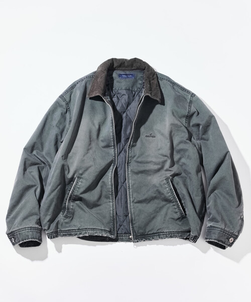 NAUTICA（ノーティカ）の「NAUTICA/ノーティカ 中綿 ガーメントダイ クラッシュド チノジップ ブルゾン/中綿ジャケット/チノツイル（ブルゾン・メンズ・チャコールグレー/ネイビー/オリーブ・MEDIUM/LARGE/X-LARGE）」の19枚目の写真