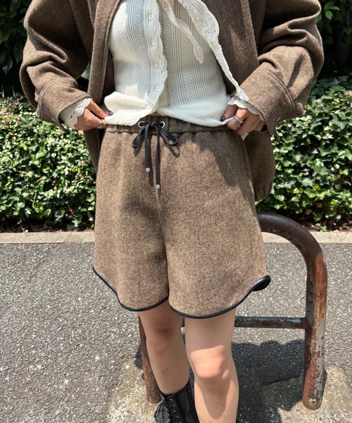UND TWEED BOXER SHORTS（その他パンツ）｜Ameri（アメリ）の