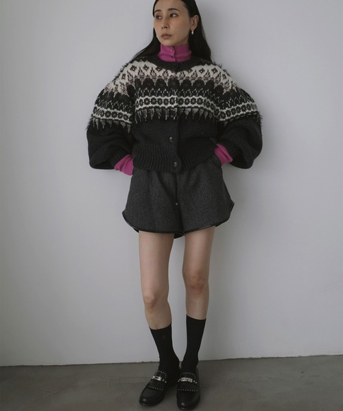 パンツ AMERI UND TWEED BOXER SHORTS UND TWEED BOXER SHORTS（その他パンツ）｜Ameri（アメリ）の