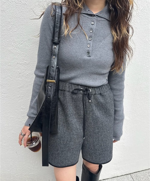 UND TWEED BOXER SHORTS（その他パンツ）｜Ameri（アメリ）の