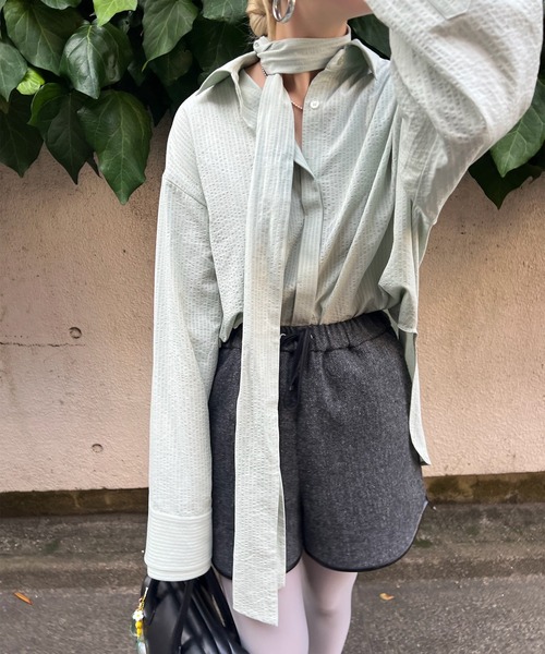 UND TWEED BOXER SHORTS（その他パンツ）｜Ameri（アメリ）の